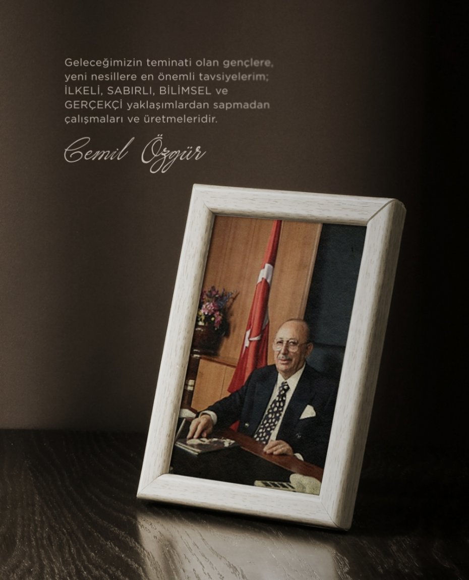 Cemil Özgür Construction Message from the President